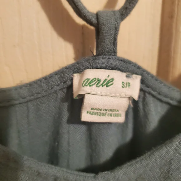 Aerie seafoam blue green slip dress - Picture 5 of 8